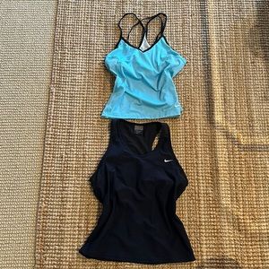 2 Vintage Nike workout tank tops size M